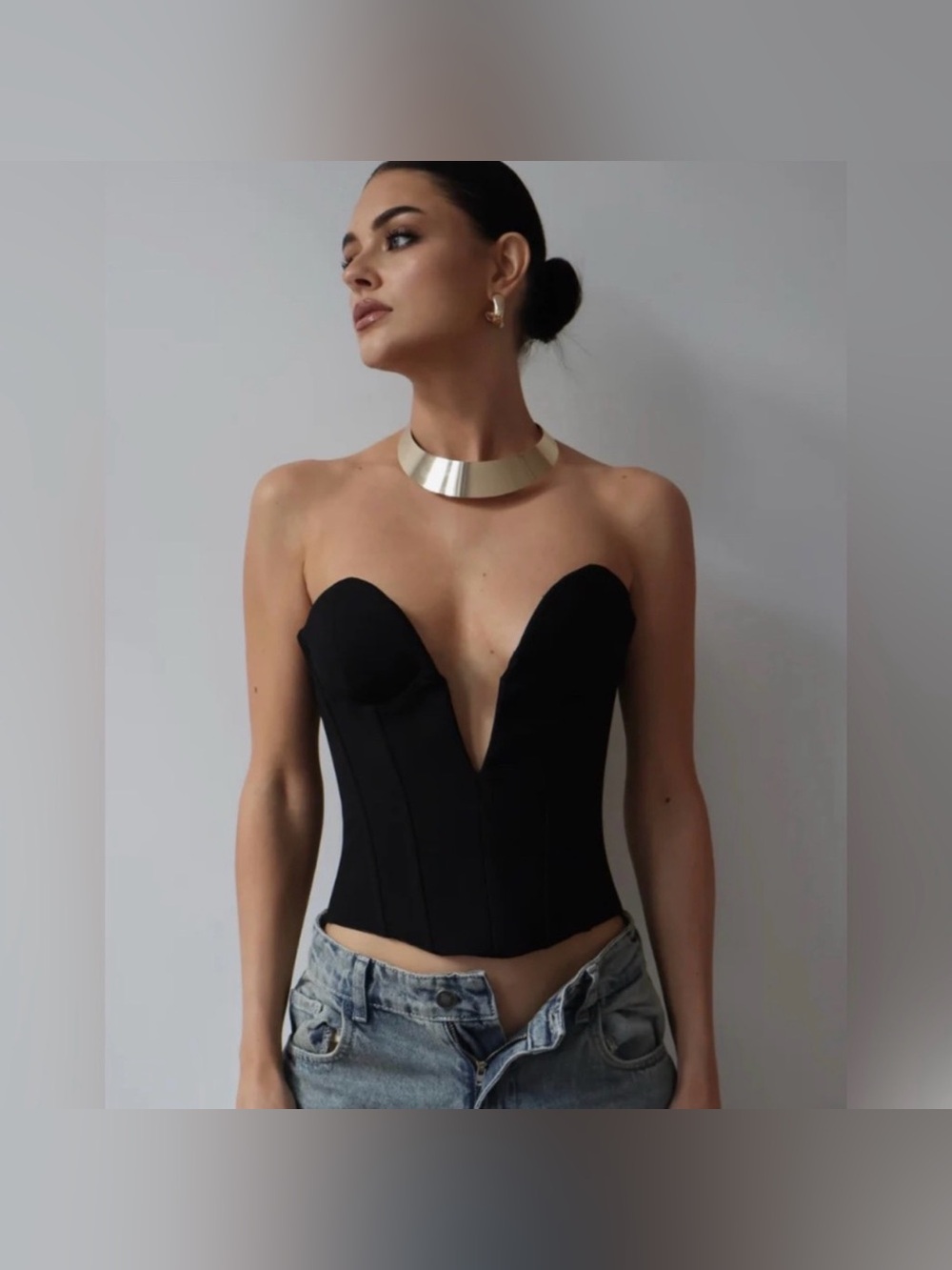 The Nancy Corset by Perfect Corset NY - Black - Size Medium - NWT! 🖤 - Picture 7 of 8